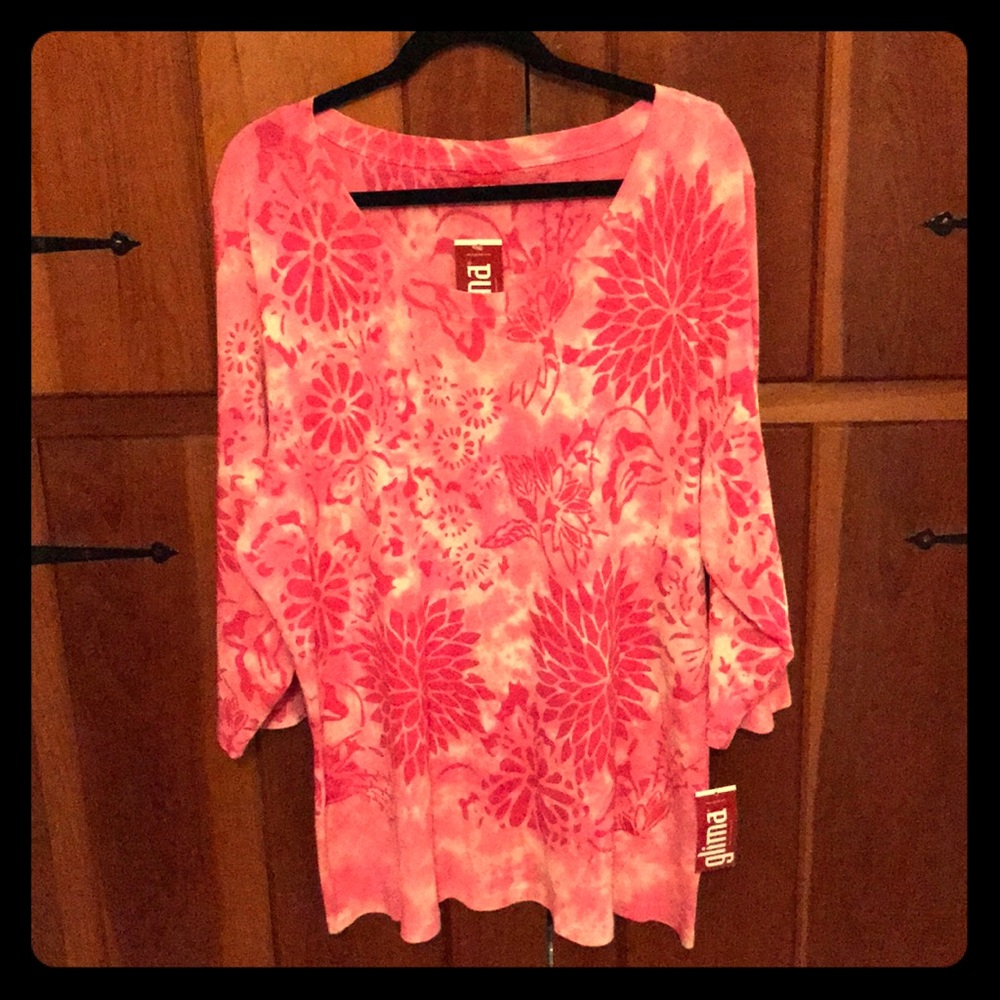 Glima 3X 100% cotton 3/4 sleeve NWT